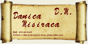 Danica Misirača vizit kartica